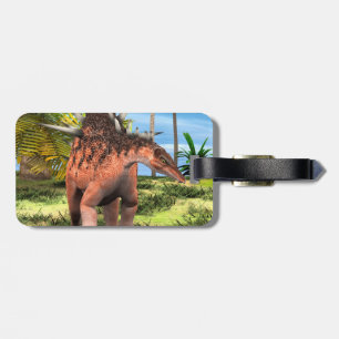 Etiqueta Para Maletas Dinosaur Kentrosauro