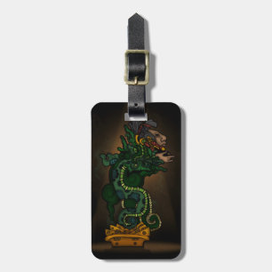 Etiqueta Para Maletas Dios serpiente maya