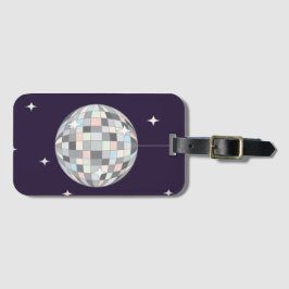Etiqueta Para Maletas Discoteca