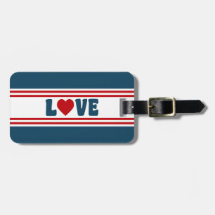 Etiqueta Para Maletas Diseño de amor
