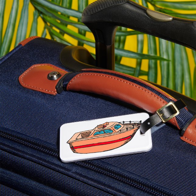 Etiqueta Para Maletas Diseño de barcos náuticos Nautical Ilustracion (Subido por el creador)