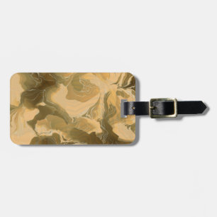 Etiqueta Para Maletas Diseño de Camo del desierto
