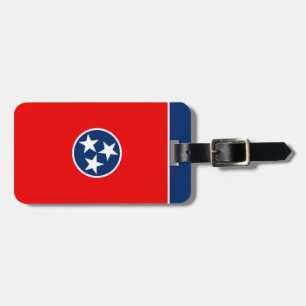 Etiqueta Para Maletas Diseño de la bandera del estado de Tennessee