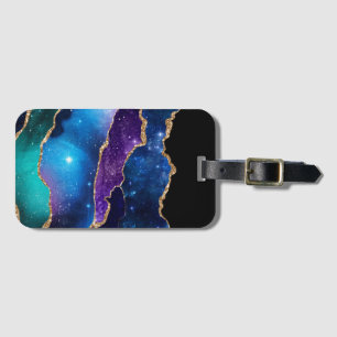Etiqueta Para Maletas Diseño de la serie Galaxy Agate 13 