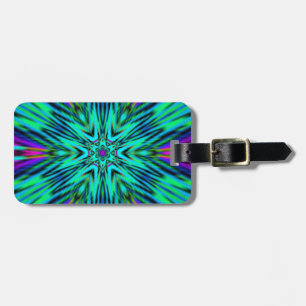 Etiqueta Para Maletas Diseño de Mandala