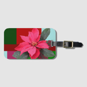 Etiqueta Para Maletas Diseño de puntos para Navidades individuales