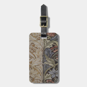 Etiqueta Para Maletas Diseño de tapices para William Morris Bluebell