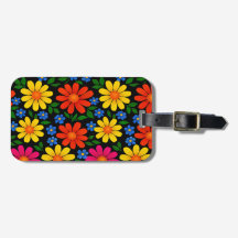 Diseño floral colorido lindo  