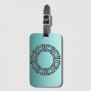 Etiqueta Para Maletas Diseño griego