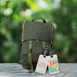 Etiqueta Para Maletas Diseño icónico de estadístico profesional