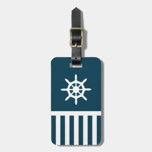 Etiqueta Para Maletas Diseño náutico
