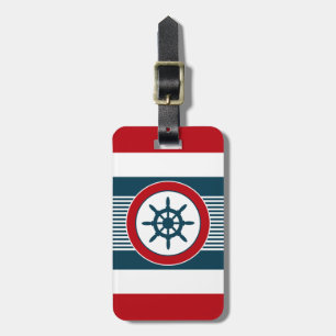 Etiqueta Para Maletas Diseño náutico