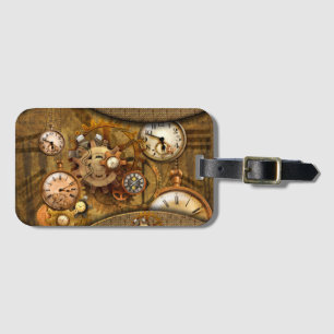 Etiqueta Para Maletas Diseño noble maravilloso del steampunk