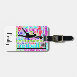 Etiqueta Para Maletas Diseño personalizado de las posiciones del jugador