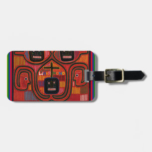 Etiqueta Para Maletas Diseño Tribal Cuna