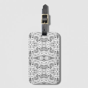 Etiqueta Para Maletas Diseño tribal inspirado