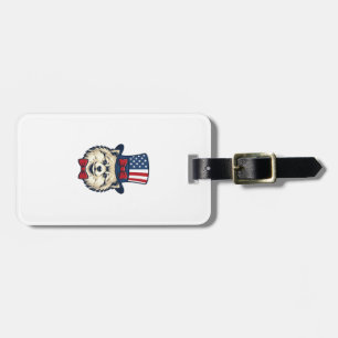 Etiqueta Para Maletas Diseño vectorial de grabado vintage de cabeza de p