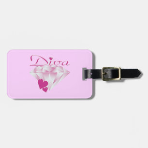 Etiqueta Para Maletas Diva
