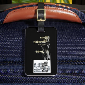 Etiqueta Para Maletas Do Not Dwell in The Past Buddha Quote Luggage Tag