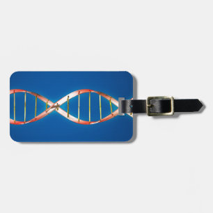 Etiqueta Para Maletas Doble hélice de la DNA