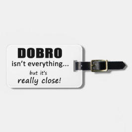 Etiqueta Para Maletas Dobro no es todo