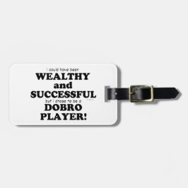 Etiqueta Para Maletas Dobro rico y exitoso