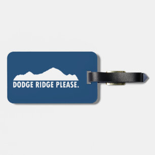 Etiqueta Para Maletas Dodge Ridge Please