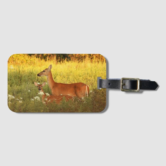 Etiqueta Para Maletas Doe and Fawn (Anverso horizontal)