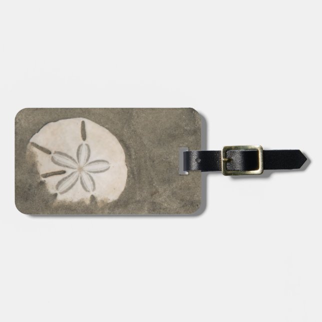 Etiqueta Para Maletas Dólar de arena (Echinarachnius parma) (Frente Horizontal)