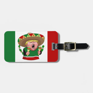 Etiqueta Para Maletas donald trump mexicano