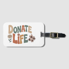 Etiqueta Para Maletas Donate Life BOHO