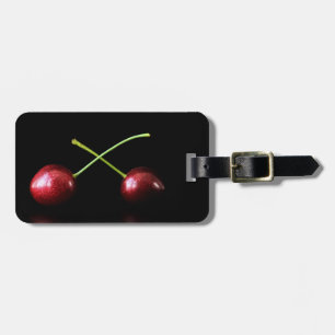 Etiqueta Para Maletas Dos Cherries cd ltcna