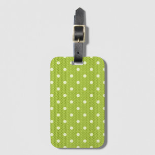 Etiqueta Para Maletas Dotty Delight Green