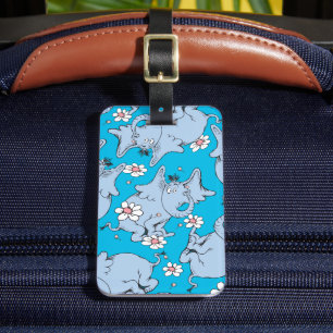 Etiqueta Para Maletas Dr. Seuss Horton escucha a Quién