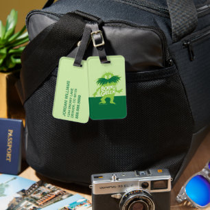 Etiqueta Para Maletas Dr. Seuss   Lorax - Nacido Para Ser Verde