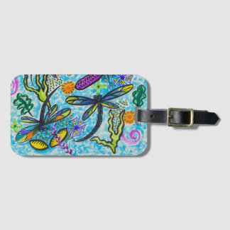 Etiqueta Para Maletas Dragonfly Fantasy 