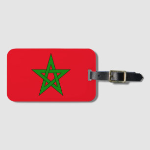 Etiqueta Para Maletas Drapeau du Maroc