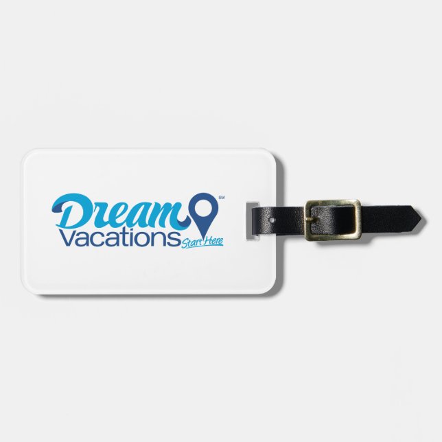 Etiqueta Para Maletas Dream Vacations (Frente Horizontal)