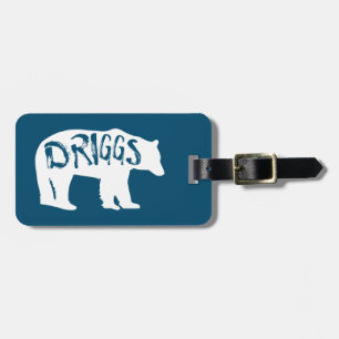 Etiqueta Para Maletas Driggs Idaho Bear