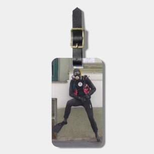Etiqueta Para Maletas Dry Scuba Diver