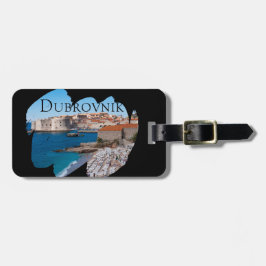 Etiqueta Para Maletas Dubrovnik con una visión