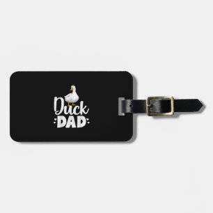Etiqueta Para Maletas Duck Dad Divertidos Ducklings Granjeros Regalos