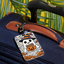 Dulce de calabaza fantasma de Halloween Viaje Flor
