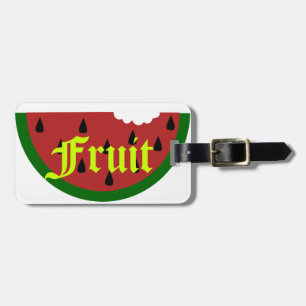 Etiqueta Para Maletas Dulce de fruta Smoothie Sandía Destiny