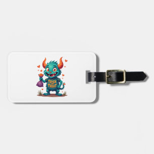 Etiqueta Para Maletas Dulce o Truco Monstruo de Caramelos � Camiseta de