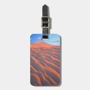 Etiqueta Para Maletas Dunas de Dumont, dunas de arena y nubes