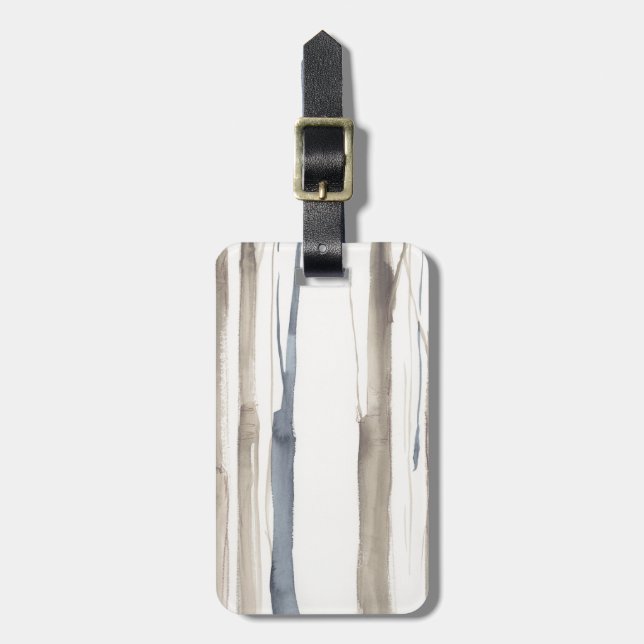 Etiqueta Para Maletas Duo Tone Trees II (Frente Vertical)