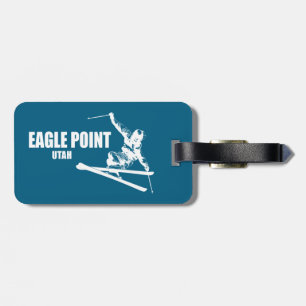 Etiqueta Para Maletas Eagle Point Resort Utah Skier