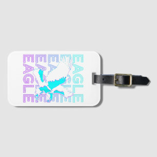 Etiqueta Para Maletas Eagle Retro