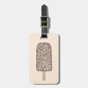 Etiqueta Para Maletas Eclair Ice Cream Pop Popsicle Personalized Foodie